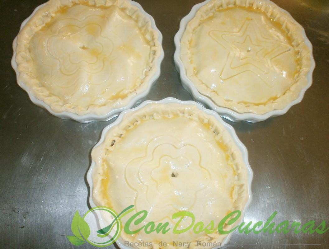 Pastel de carne y hojaldre