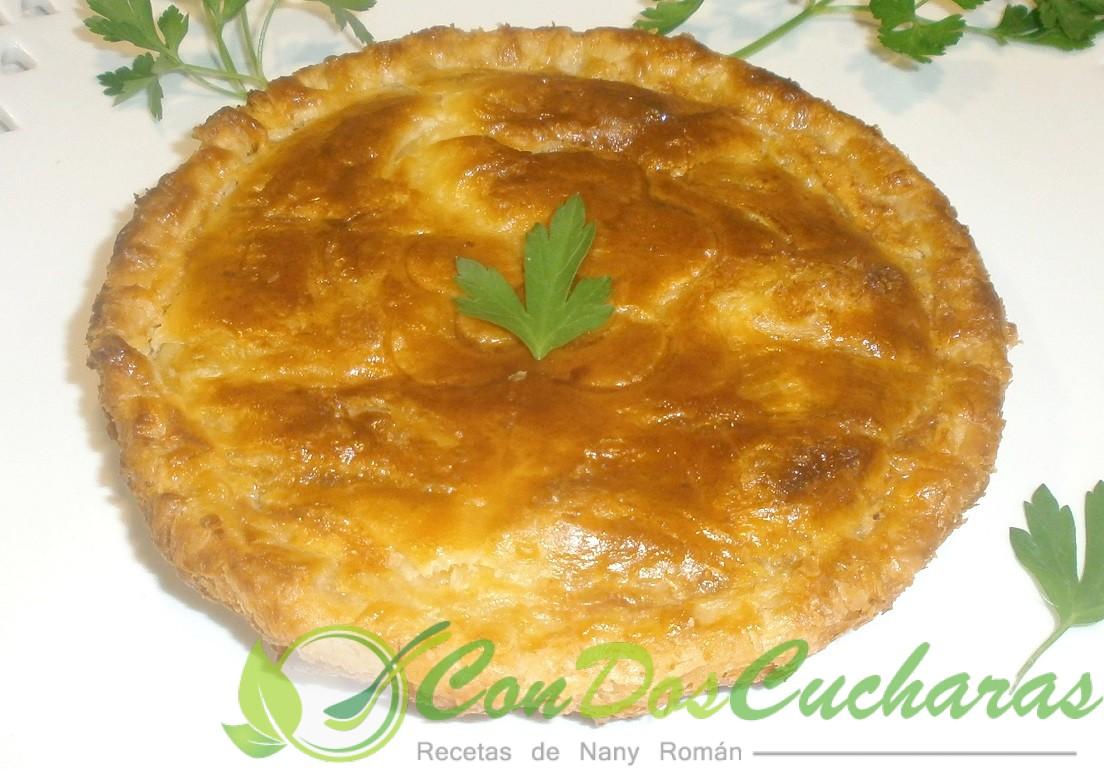 Pastel de carne y hojaldre