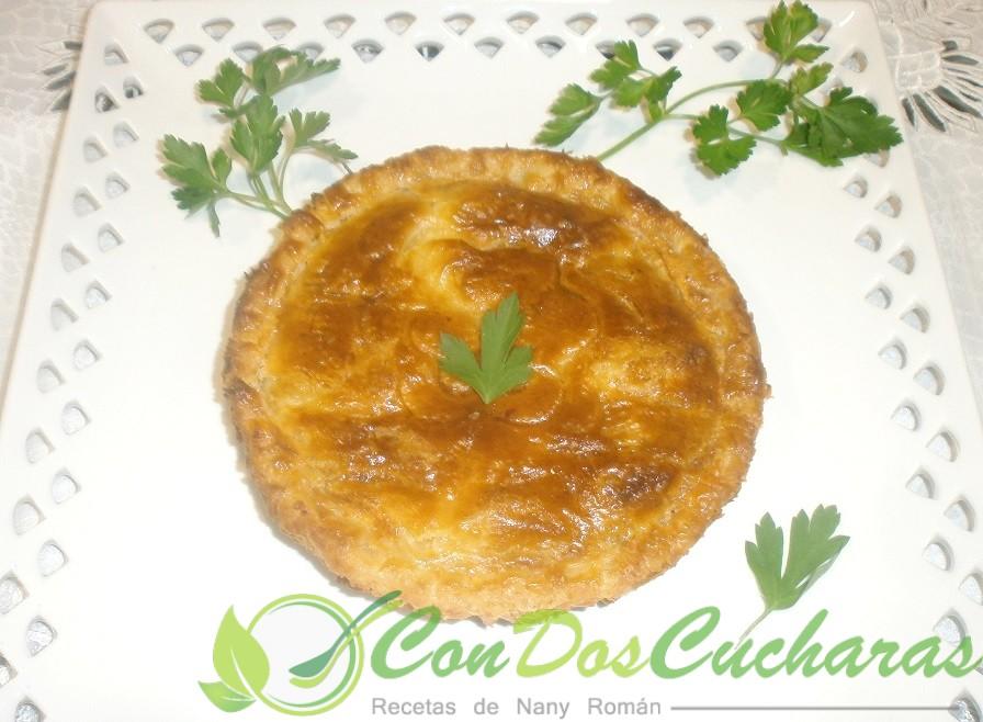 Pastel de carne y hojaldre