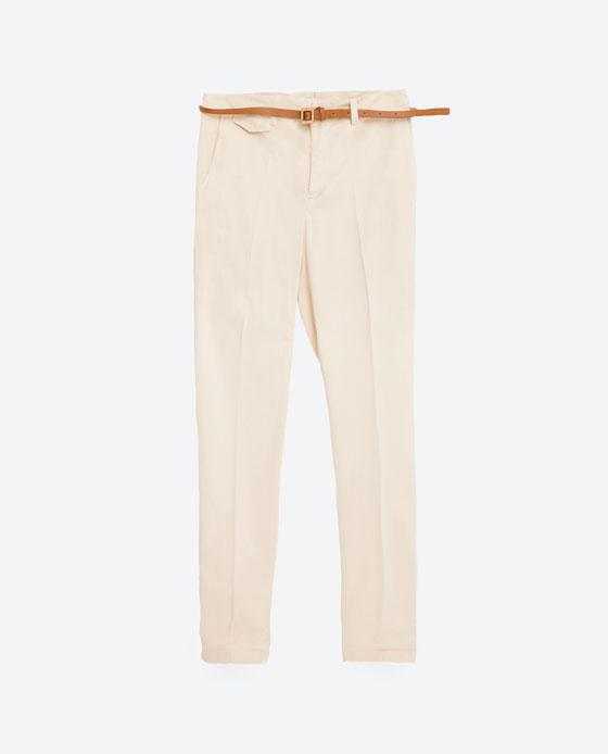 Pantalón chinO ZARA 29,95€