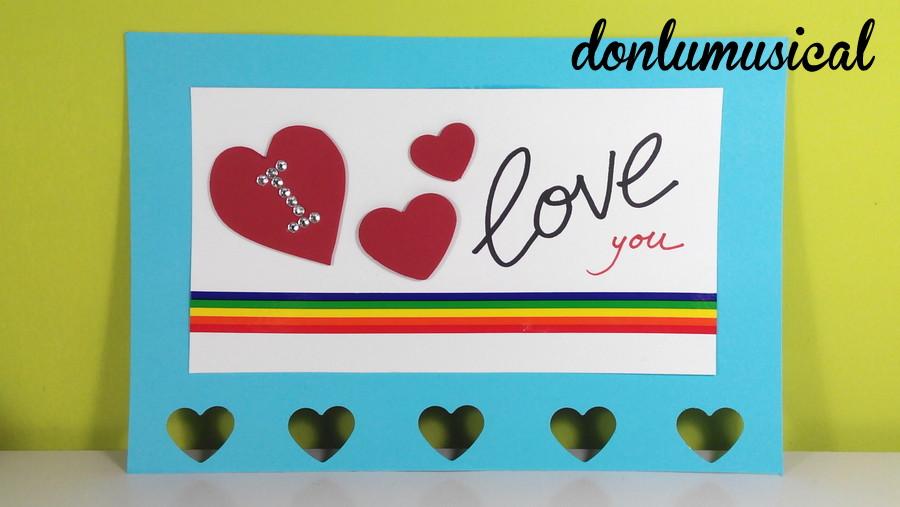 tarjeta san valentin love