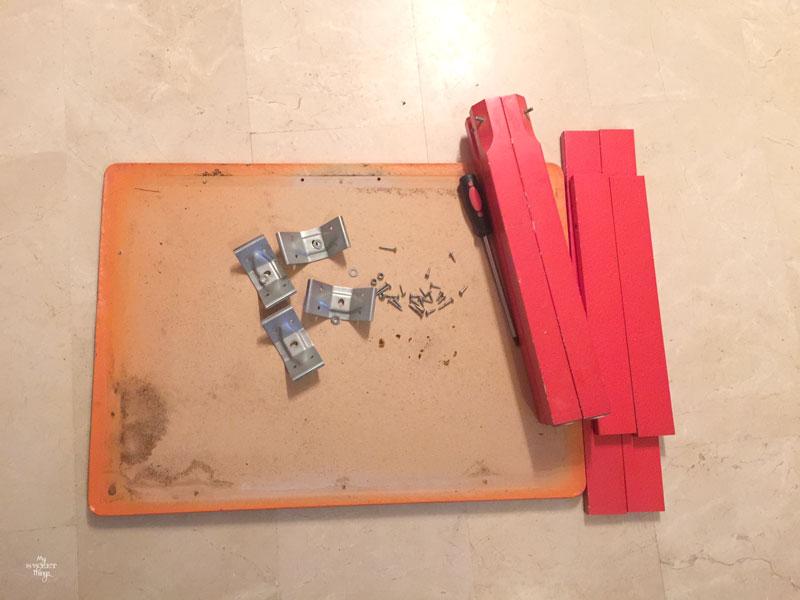 How to make Christmas decoration using scrap wood - Handmade Christmas blog hop