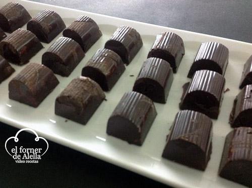 bombones rellenos de tofee