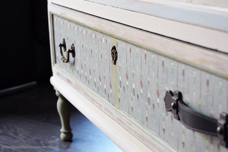 decorar con papel cajones 