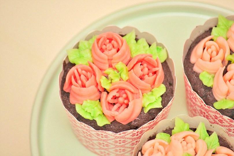 Cupcakes de Black Velvet