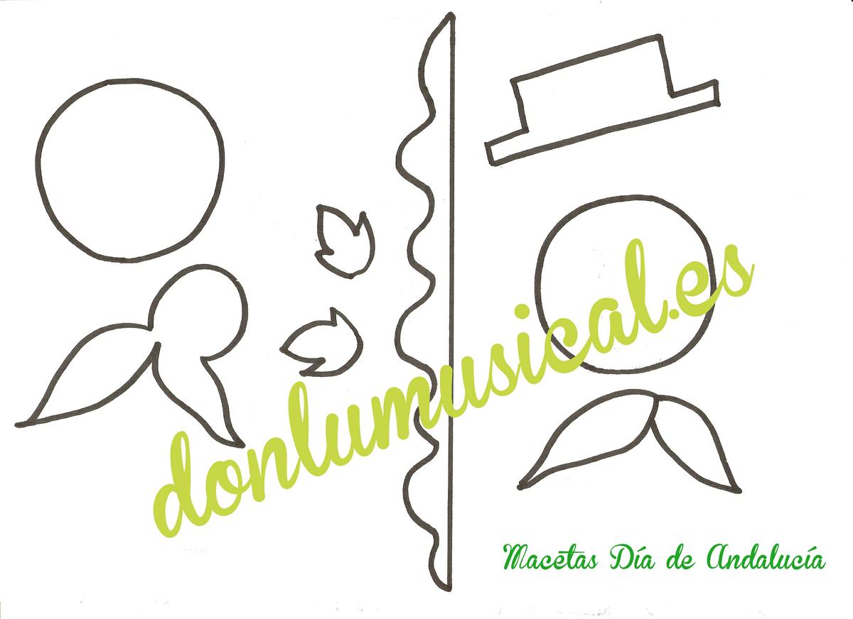 macetas dia de andalucia plantilla donlumusical