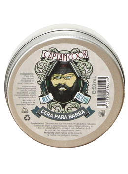 Cera para barba y bigote Captain Cook
