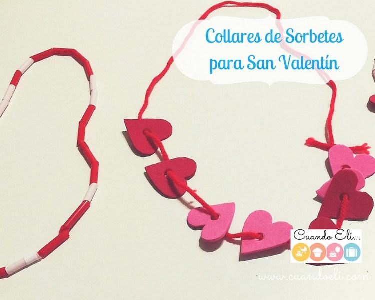 Collares de Sorbetes para San Valentín