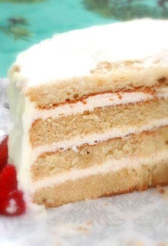 White cake - bizcocho blanco