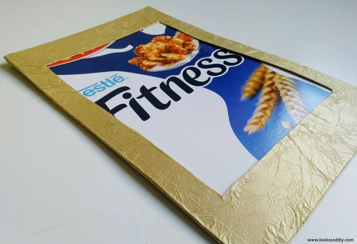 3 como hacer un marco de cartón + lámina imprimible gratis