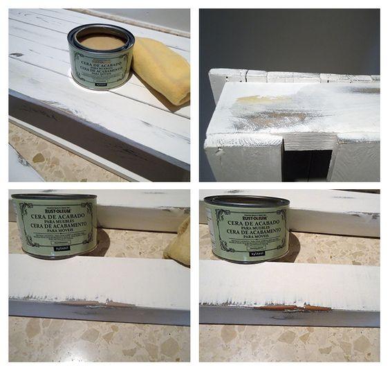 reciclaje, chalkpaint, palet, bricolaje