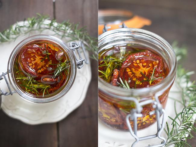 tomate seco en aceite aromatizado