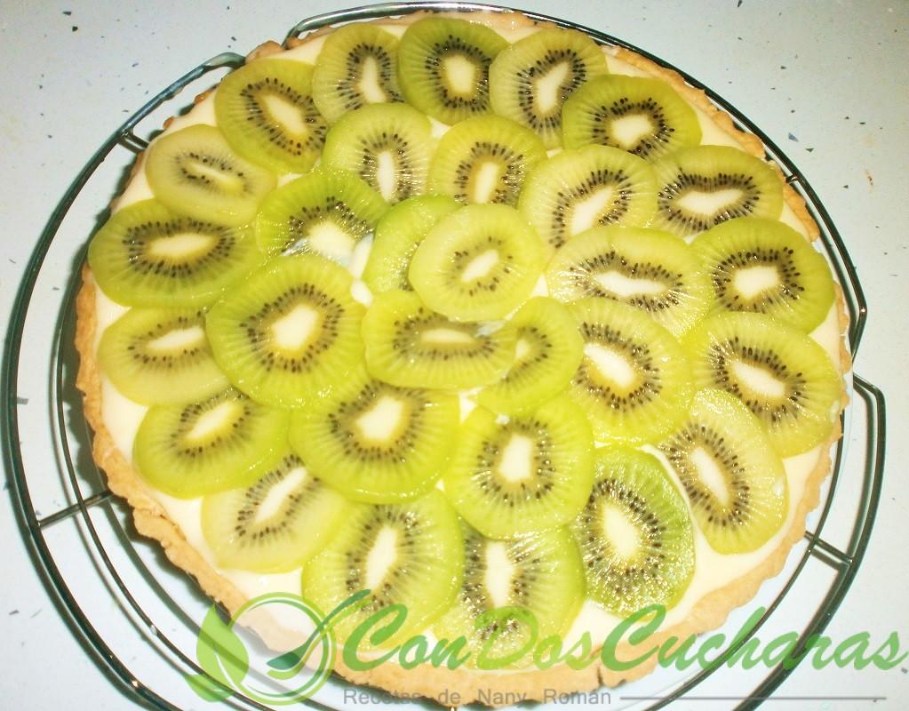 Pastel de Kiwi y queso
