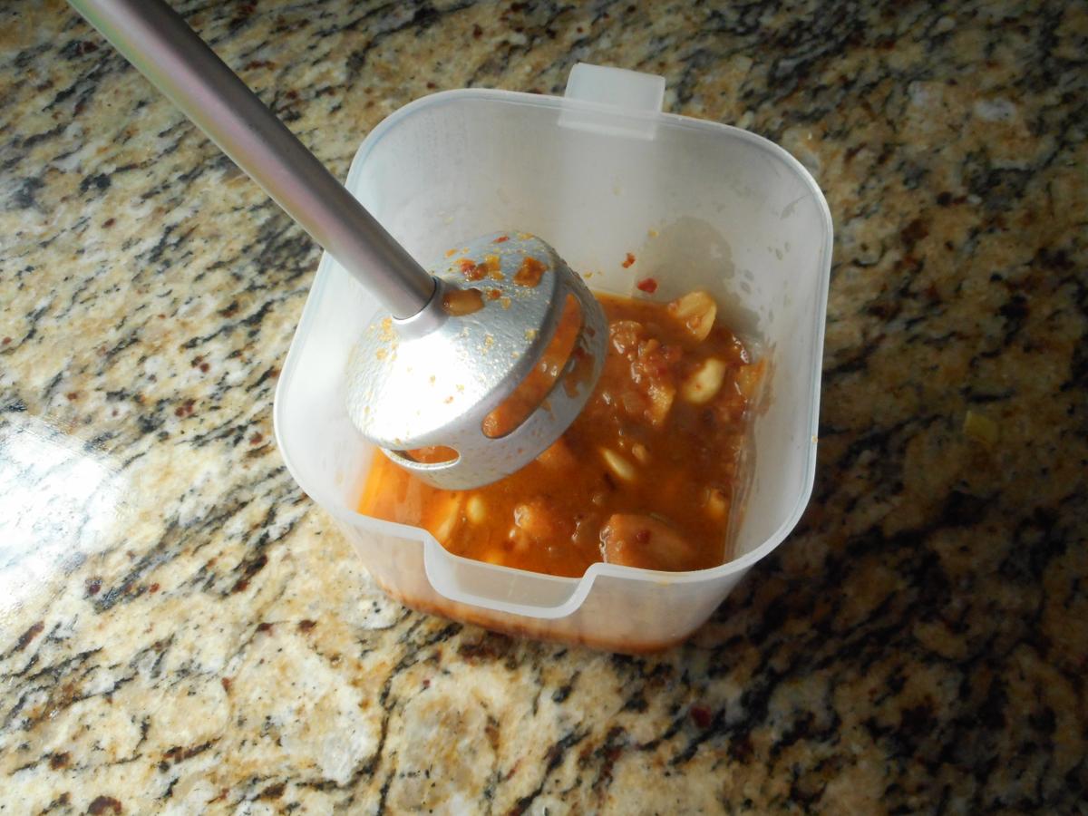 alcachofas salsa de almendras