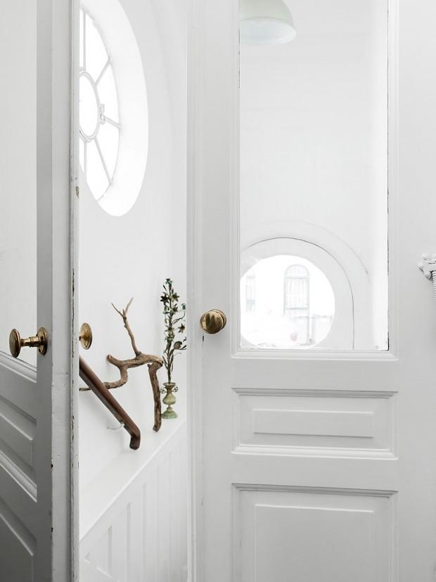 Puertas blancas vintage