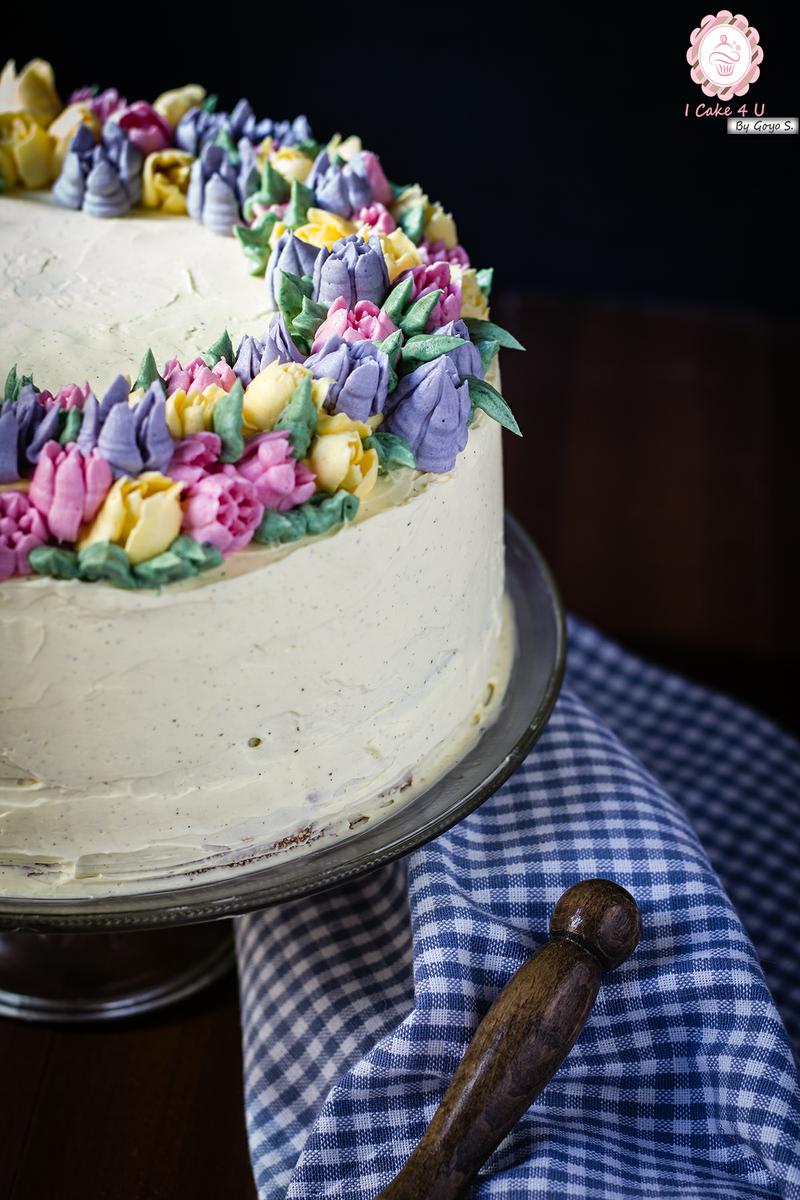 Tarta clásica de Vainilla