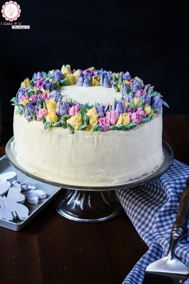 Tarta clásica de Vainilla