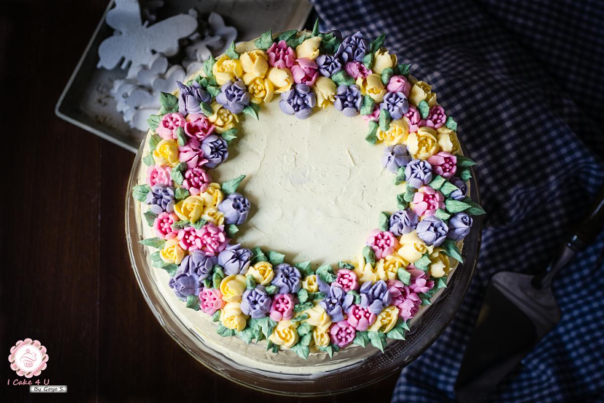 Tarta clásica de Vainilla