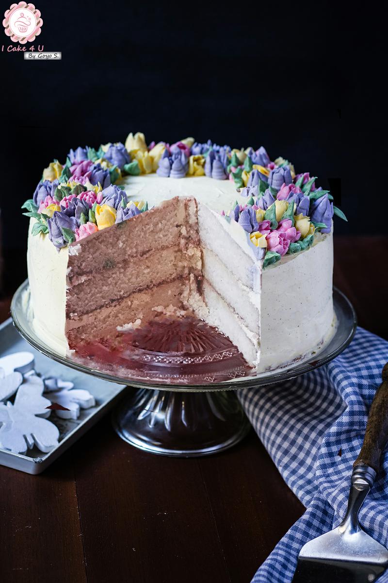 Tarta clásica de Vainilla