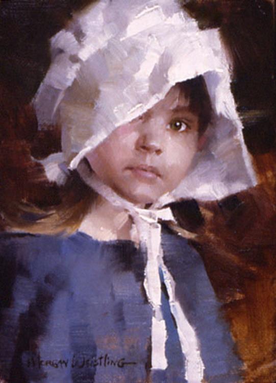 retrato niña