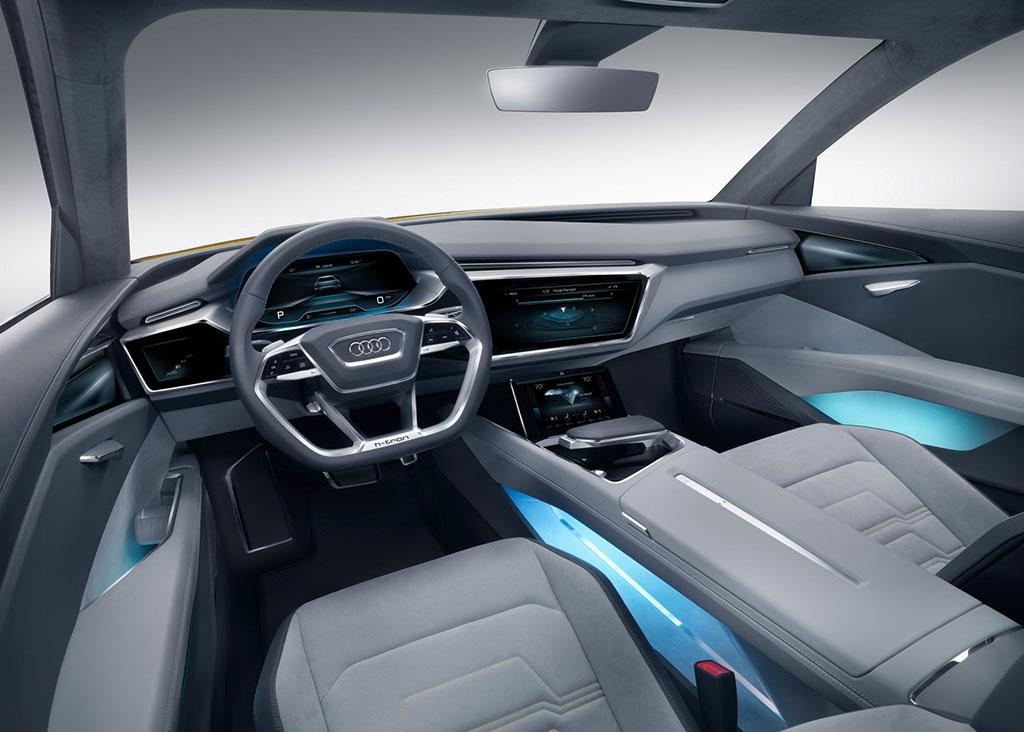 Audi H Tron Quattro Concept interior