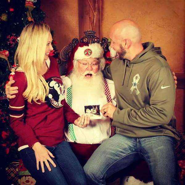 Ideas para anunciar el embarazo durante las navidades en www.madreyblogger.com