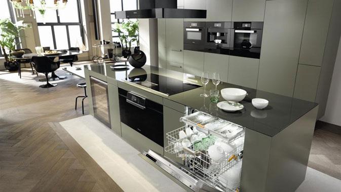 Lavavajillas-en-la-cocina