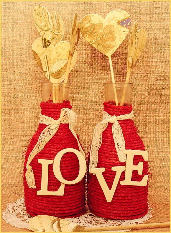 botellas decoradas para aniversarios