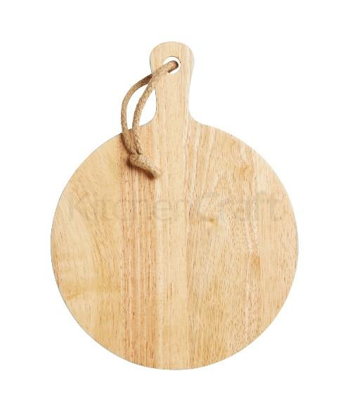 Tabla De Corte Grande 25 Cm Borde Verde Menta