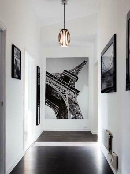 como decorar pasillos pequeños