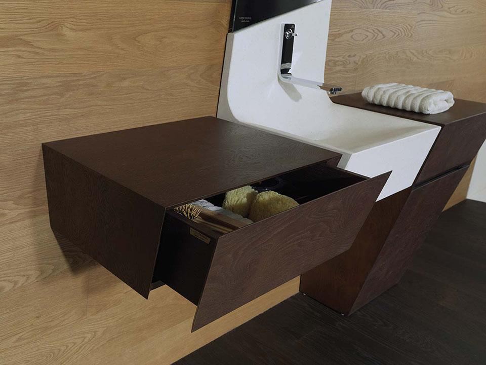 mueble para el cuarto de bano porcelanosa almacenamiento