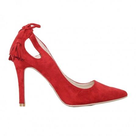 zapato-rojo-efecto-ante-con-lazo-de-top-queens www.decharcoencharco.com