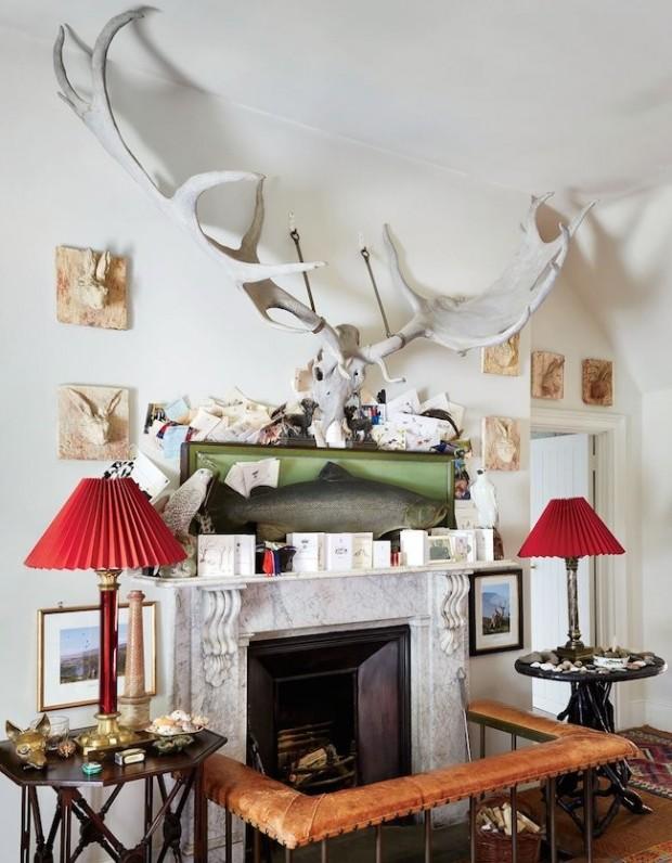 fireplace decoration