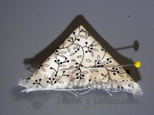 volver a doblar en diagonal