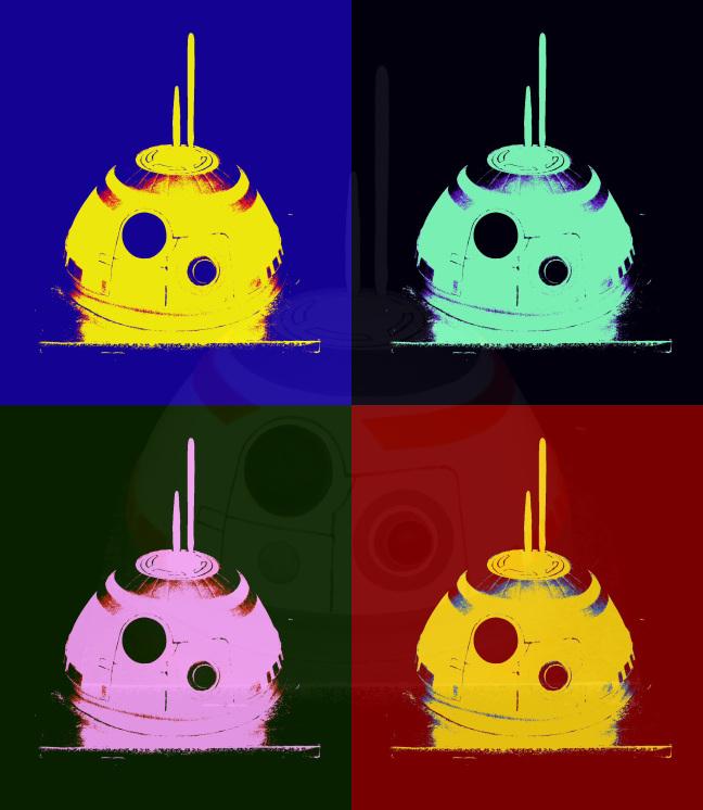 Bb8 pop art