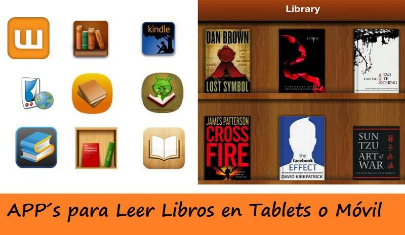 Aplicaciones para Leer Libros en Tablets