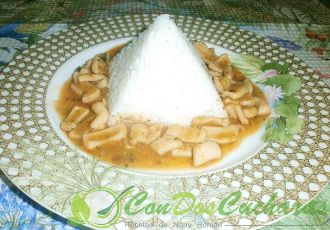 Calamares agridulces