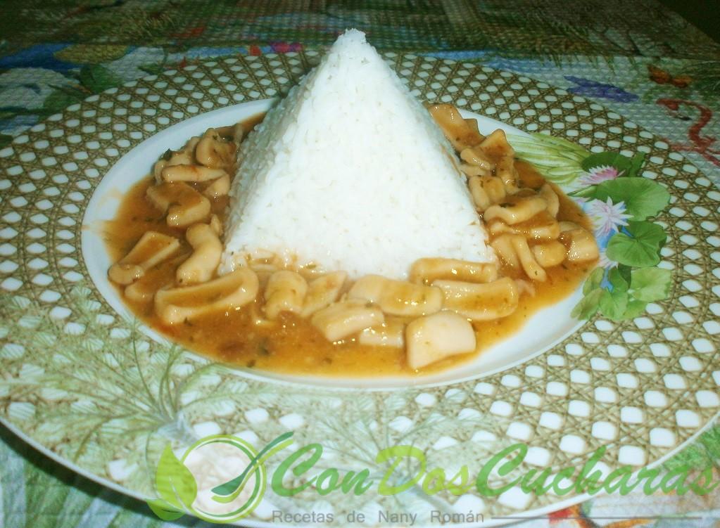 Calamares agridulces