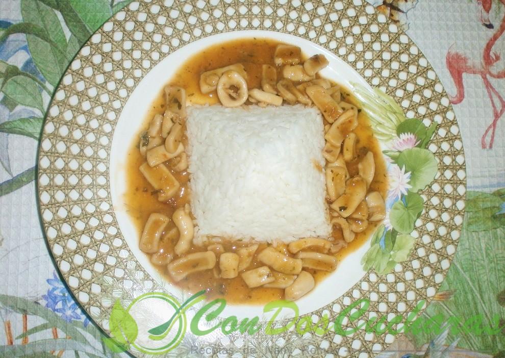 Calamares agridulces