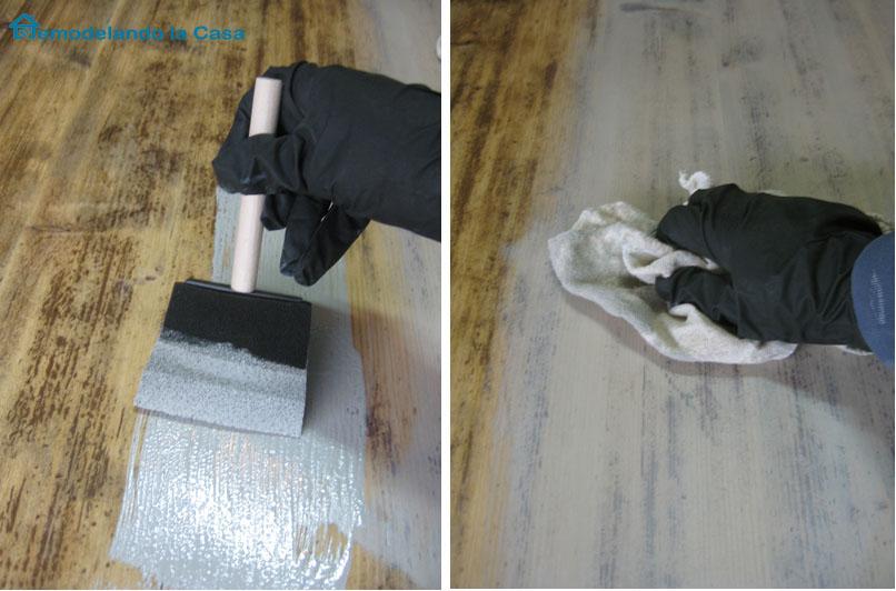 Renovación de mesa y sillas 