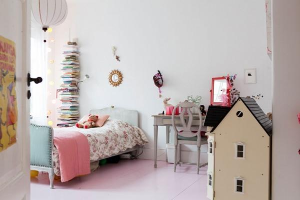 dormitorio-niña-vintage