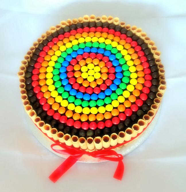 Tarta m&ms