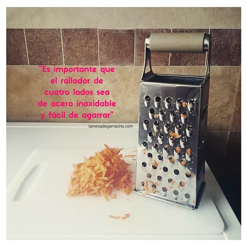 Cacharros de cocina: El rallador de cuatro lados