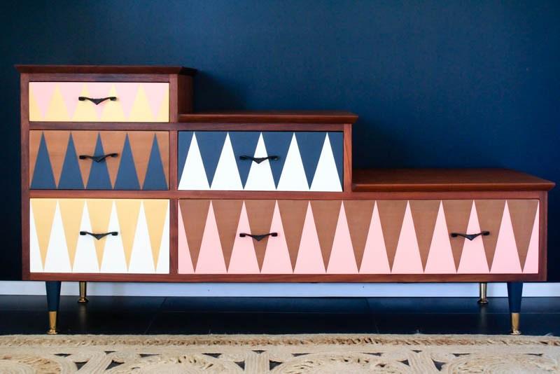 reciclar una cómoda con pintura