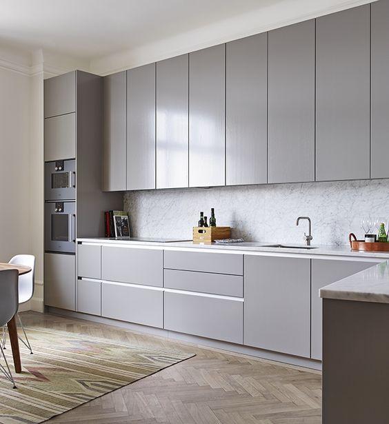 Muebles de cocina en gris | Decoración