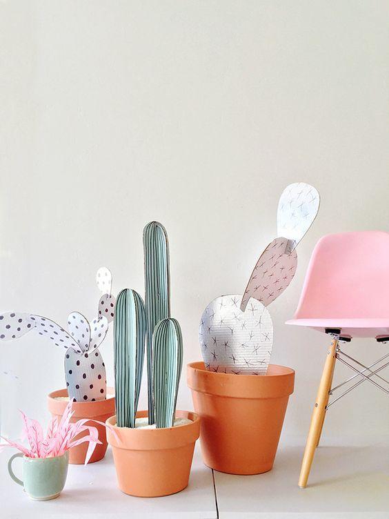 Decorando con cactus 