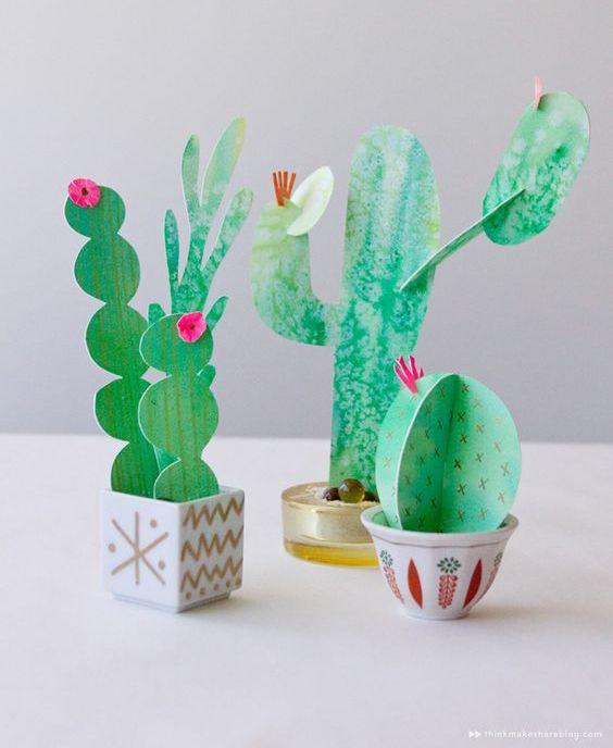 Decorando con cactus 
