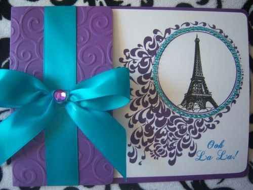 decoracion de invitacion de 15 años de paris (8)