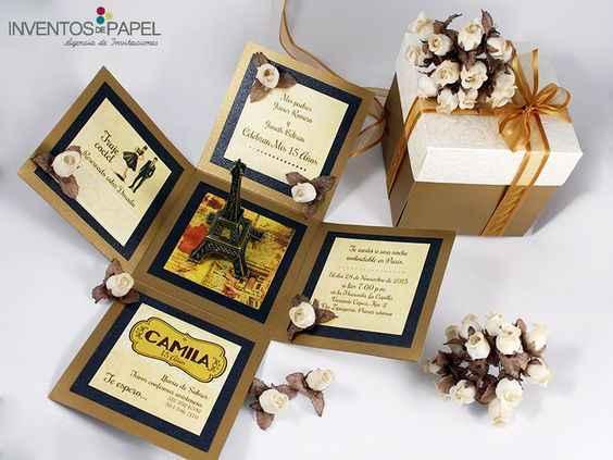 decoracion de invitacion de 15 años de paris (6)
