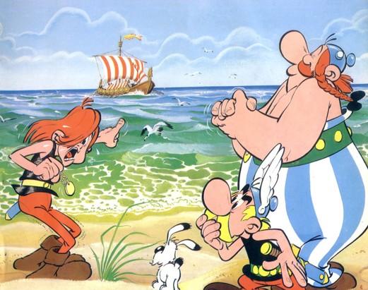 Asterix en el mar